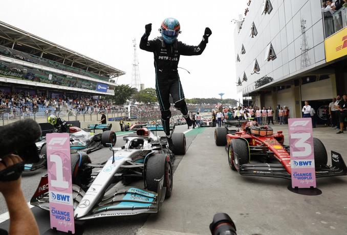 Russell Logra En El Gp De Brasil Su Primera Victoria En La F1 Eltitulardo 